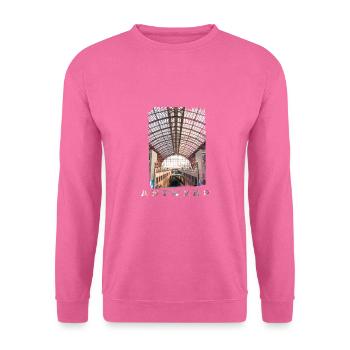 ANTWERPEN-ZENTRALSTATION - Unisex Pullover - Pink - Vorne