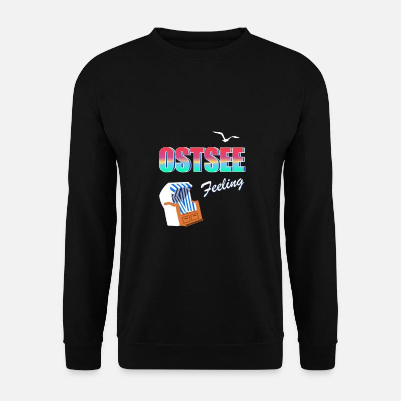 Ostsee Feeling - Unisex Pullover - Schwarz