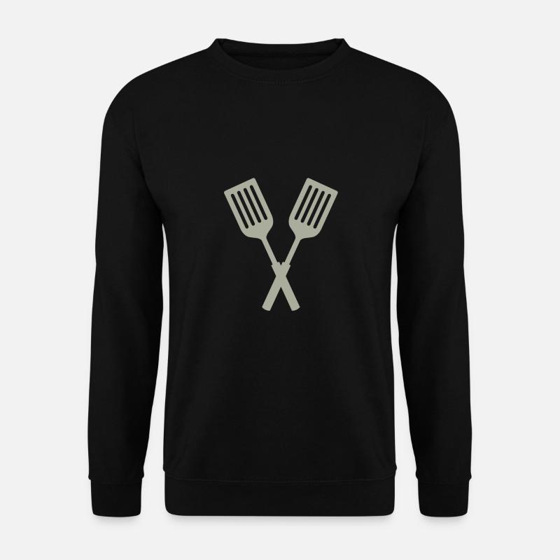 Spatula Cross Gift idea - Unisex Sweatshirt - black