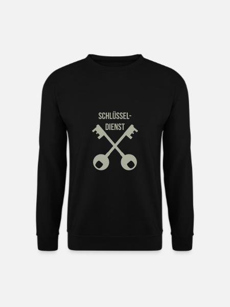 Locksmith, keys, gift idea - Unisex Sweatshirt - black
