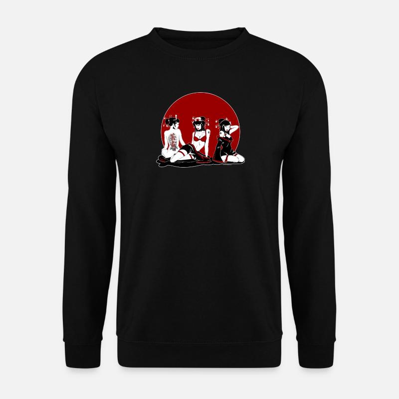 Geisha Gang - Unisex Sweatshirt - black