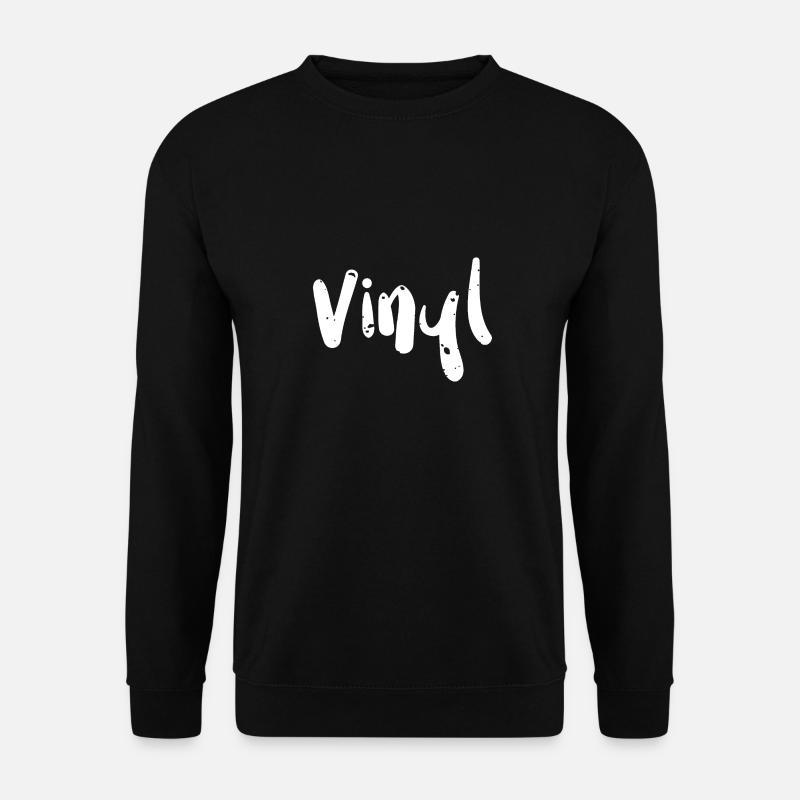 Vinyl - Music - Unisex Pullover - Schwarz
