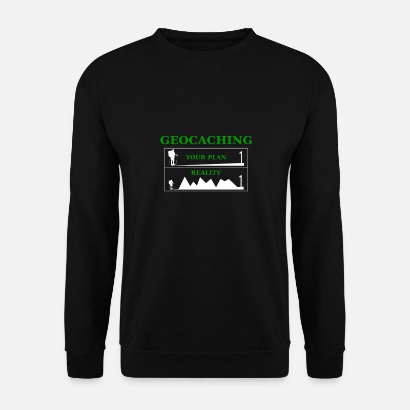 Geocaching - Unisex Sweatshirt - black