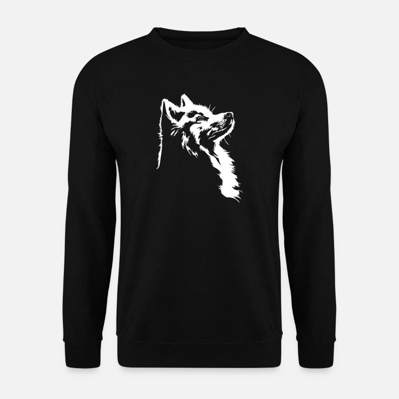 Samoyède Silhouette Chien Chien Wilsigns - Sweat-shirt Unisexe - noir