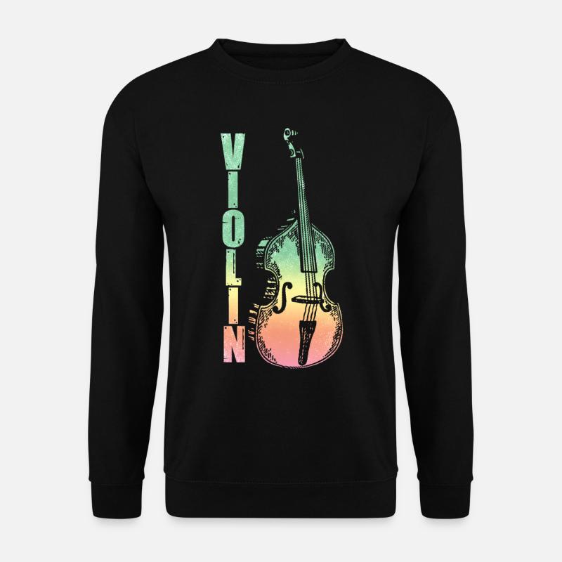 Violin Violin Instrument - Unisex Sweatshirt - black