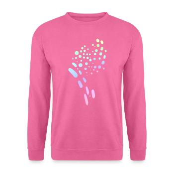 Art Nouveau Tribal - Sweat-shirt Unisexe - rose - Devant