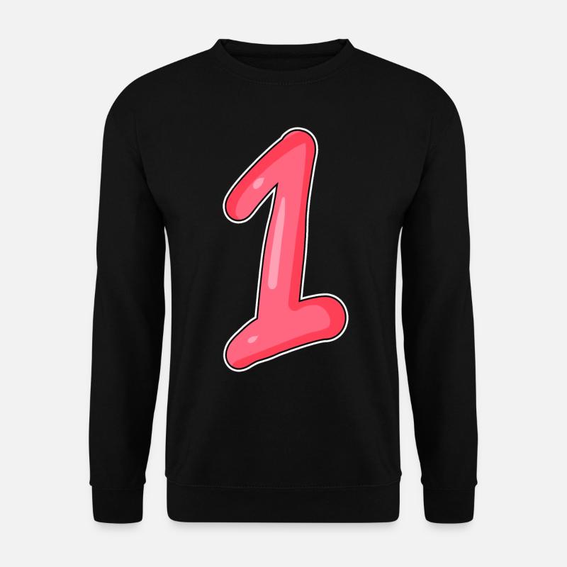 1 - Sweat-shirt Unisexe - noir