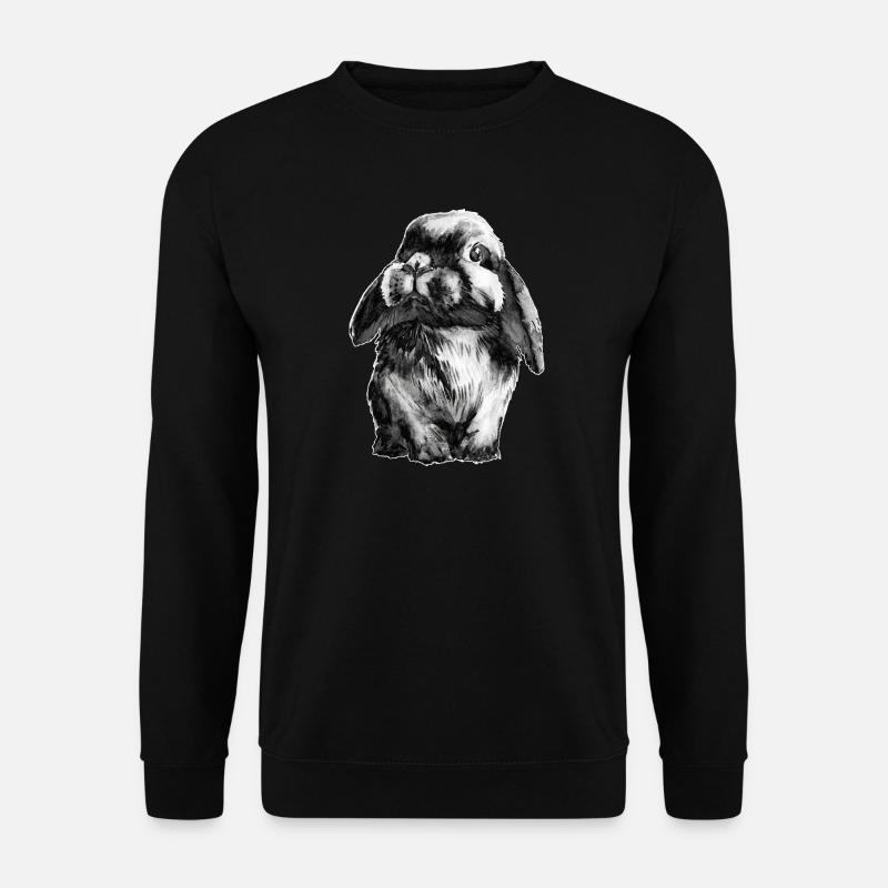 Rabbit Schlapohr - Unisex Sweatshirt - black