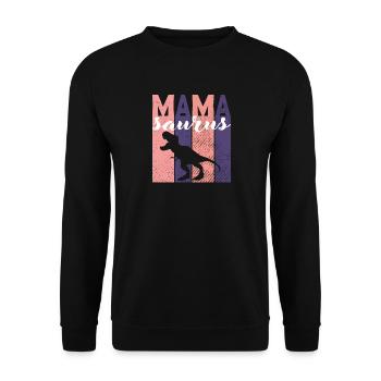 Mother's Day Mother's Day Mother's Day mom surus - Unisex Sweatshirt - black - Front - Alina (178cm) & Michal (187cm)