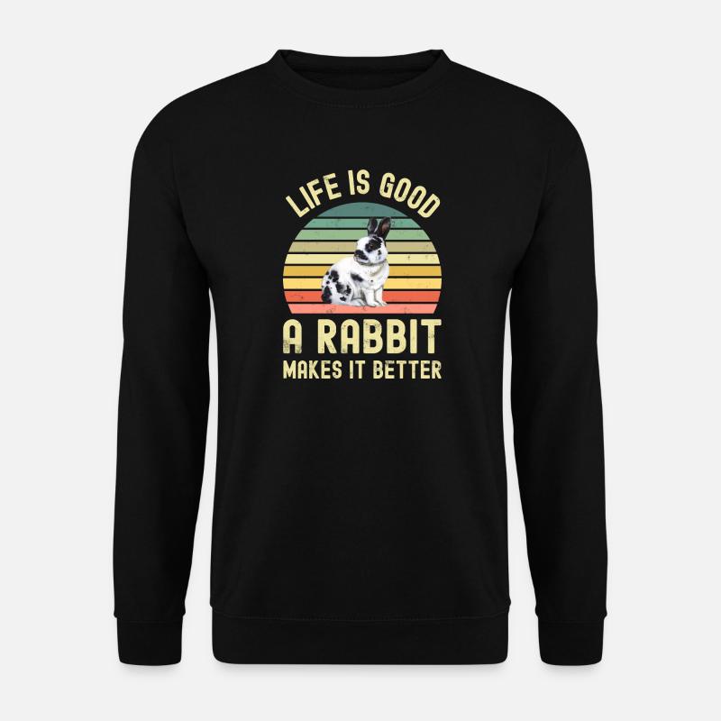 Rabbit Rabbit - Unisex Sweatshirt - black