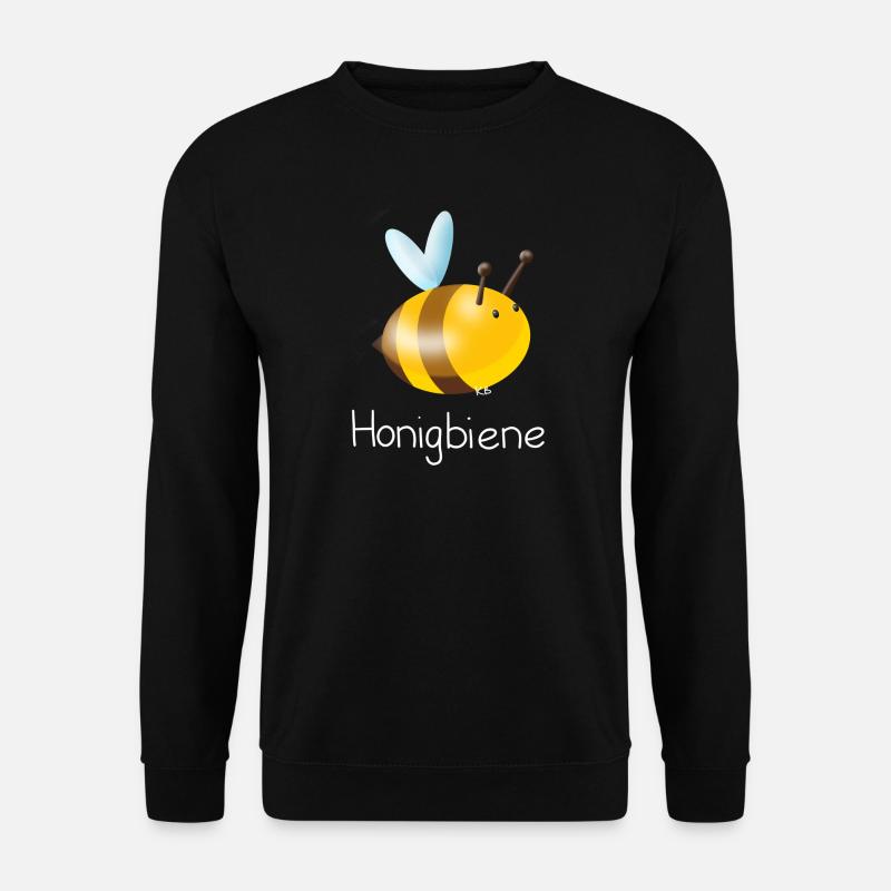 Honigbiene - Unisex Pullover - Schwarz