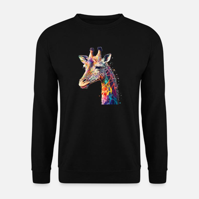 Giraffe - Unisex Sweatshirt - black
