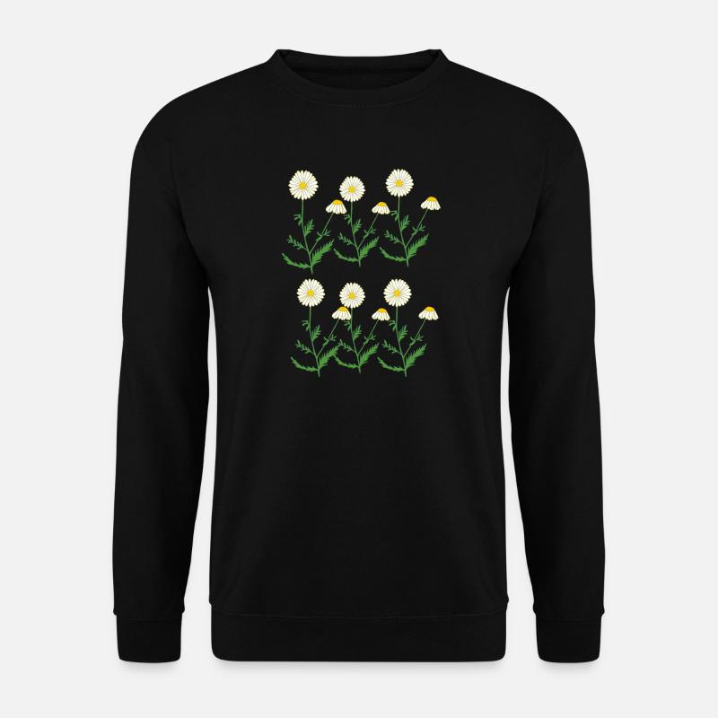 kamille - Unisex Pullover - Schwarz
