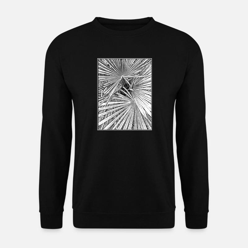 Palm trees - Unisex Sweatshirt - black