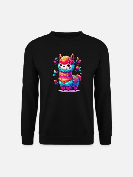 Alpaca - Unisex Sweatshirt - black