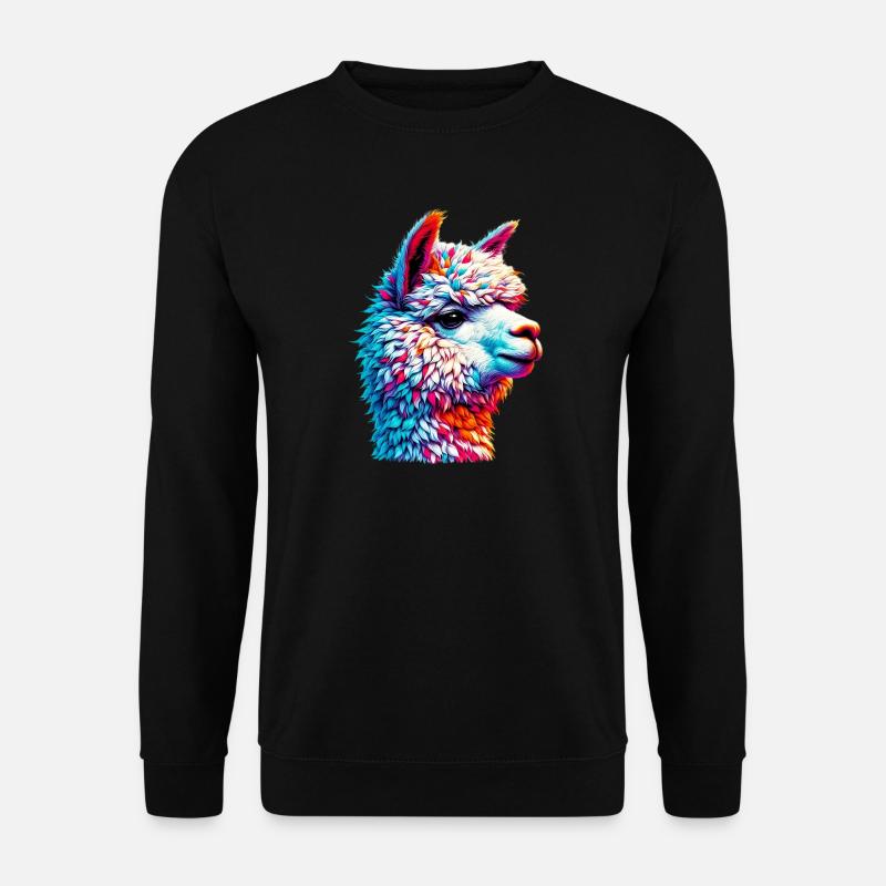 Alpaca - Unisex Sweatshirt - black