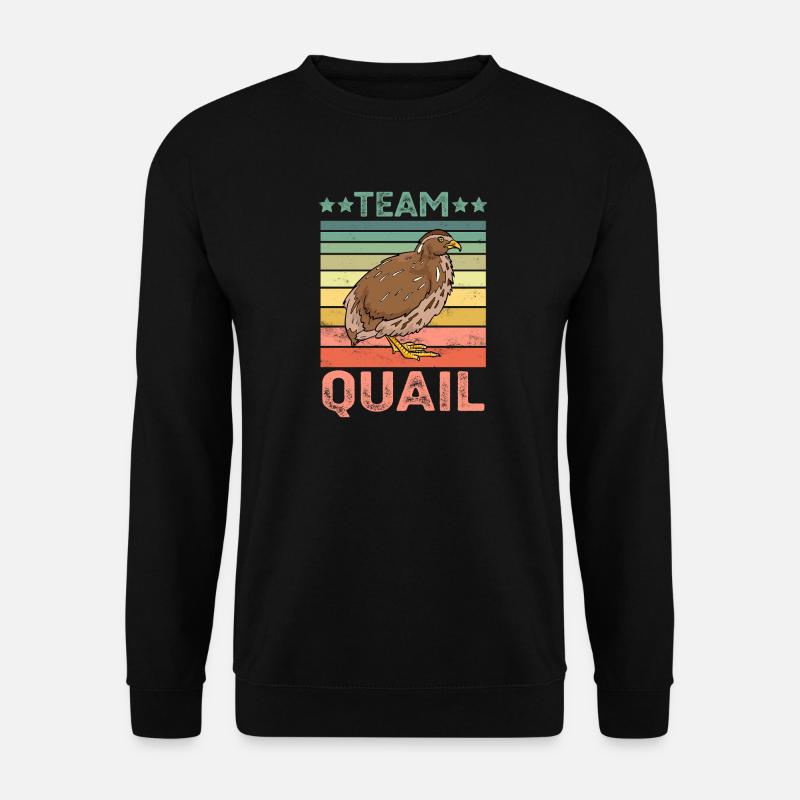 Quail - Unisex Sweatshirt - black