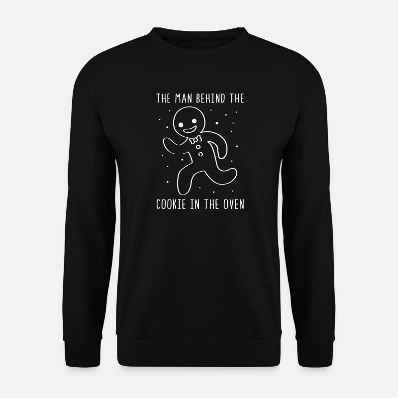 Werdende Väter Werdender Papa - Unisex Pullover - Schwarz