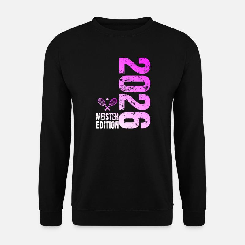 Tennis Master Edition 2026 pink - Unisex Sweatshirt - black