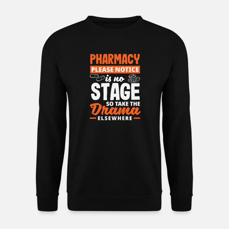 Apotheker Pharmazeutisch-technischer - Unisex Pullover - Schwarz