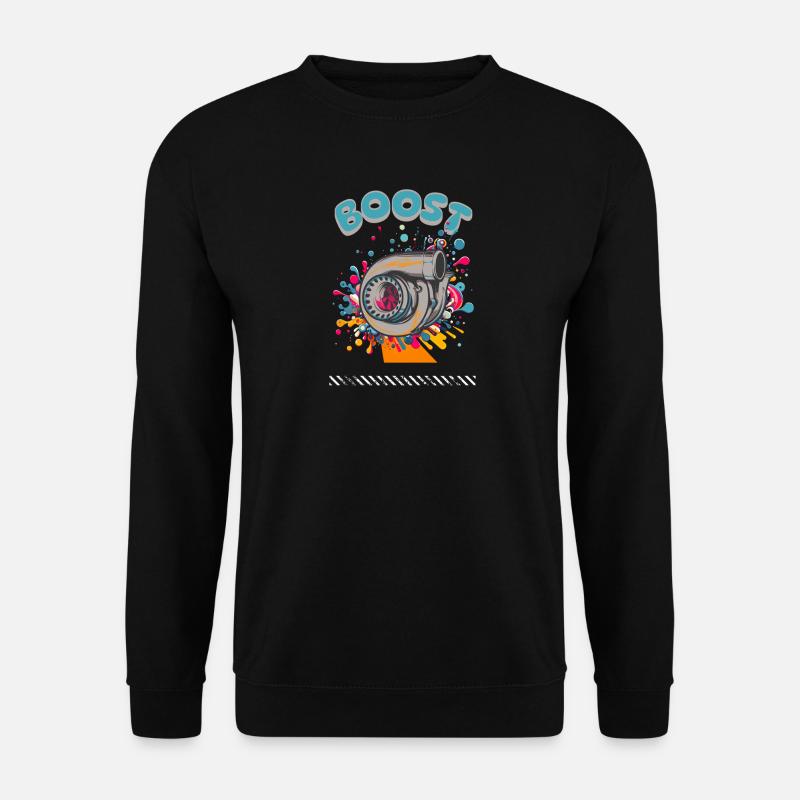 Boost  - Unisex Pullover - Schwarz