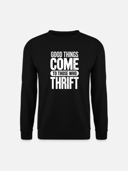 Choses D’Occasion Chic - Sweat-shirt Unisexe - noir