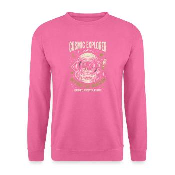 Cosmic Explorer - Unisex Pullover - Pink - Vorne