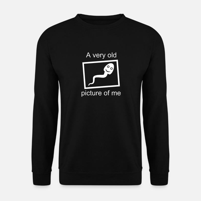 Ein sehr altes Bild von mir. - Unisex Pullover - Schwarz