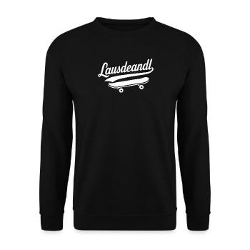 Lausdeandl - Unisex Sweatshirt - black - Front - Alina (178cm) & Michal (187cm)