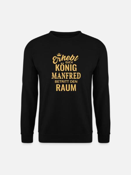Manfred Geschenk - Unisex Pullover - Schwarz