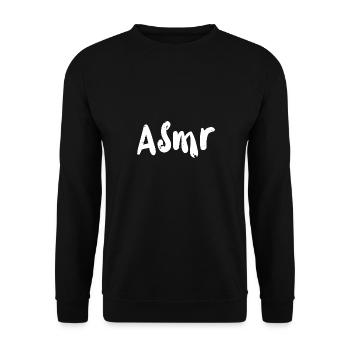 Asmr - Sloth - Unisex Sweatshirt - black - Front - Alina (178cm) & Michal (187cm)