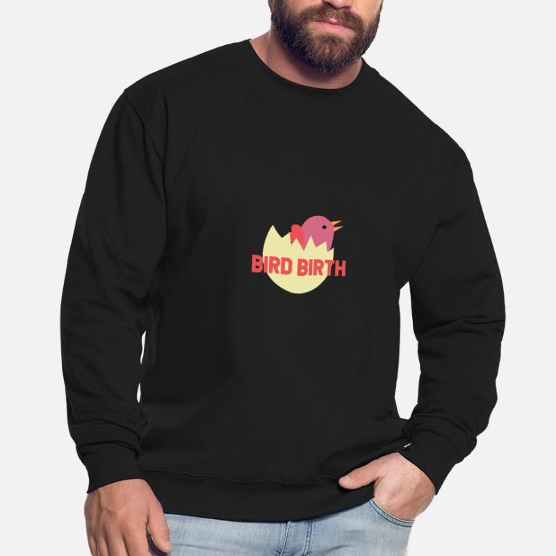 Birth on egg - birth from the egg Unisex Sweatshirt