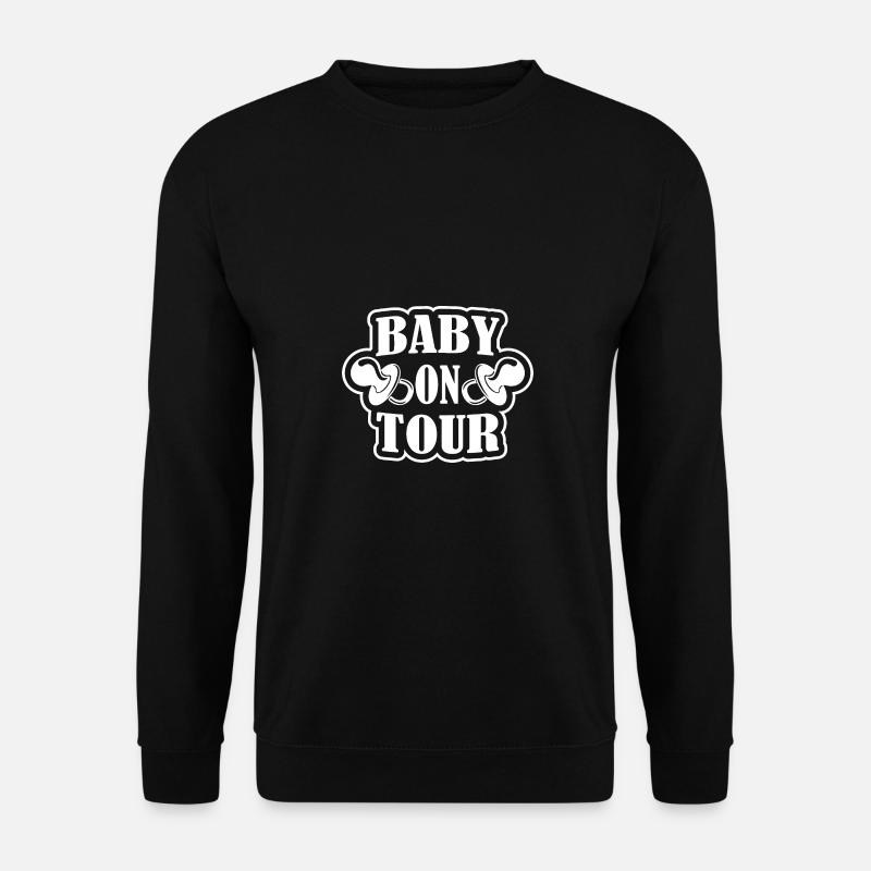 Baby on Tour - Unisex Pullover - Schwarz