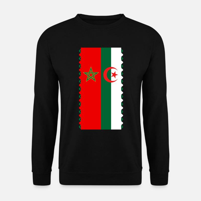 Algerien Marokko - Unisex Pullover - Schwarz