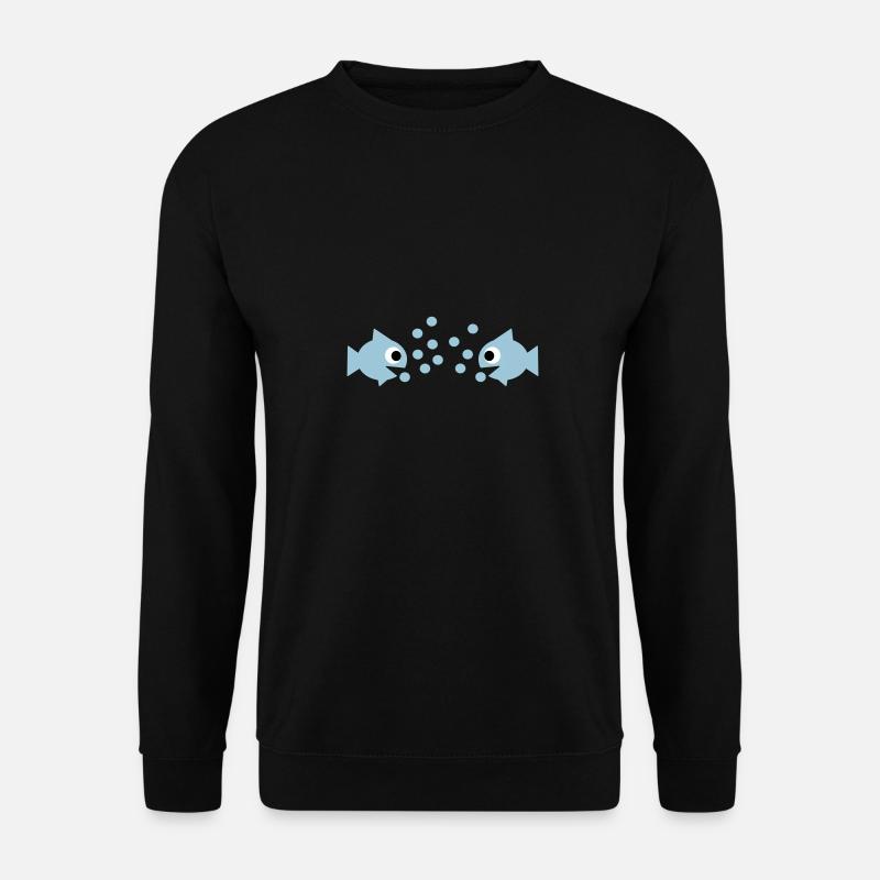 fishes - Unisex Sweatshirt - black