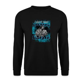 Martial Arts - Unisex Pullover - Schwarz - Vorne - Alina (178cm) & Michal (187cm)