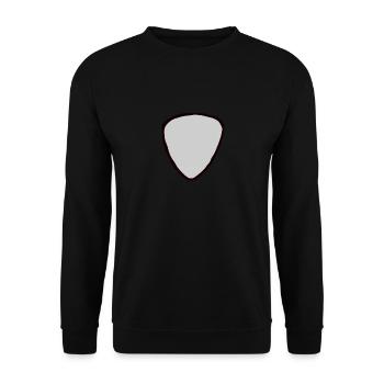 Plectrum - Unisex Sweatshirt - black - Front - Alina (178cm) & Michal (187cm)