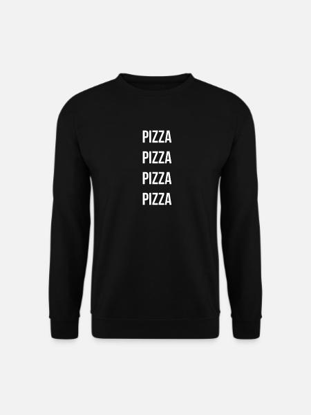 PIZZA - Unisex Pullover - Schwarz