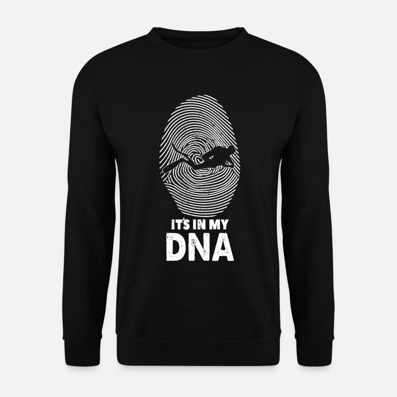 Tauchen DNA - Unisex Pullover - Schwarz