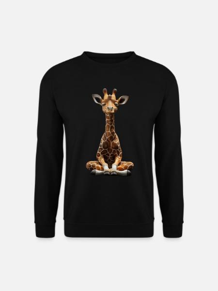 Giraffe - Unisex Sweatshirt - black
