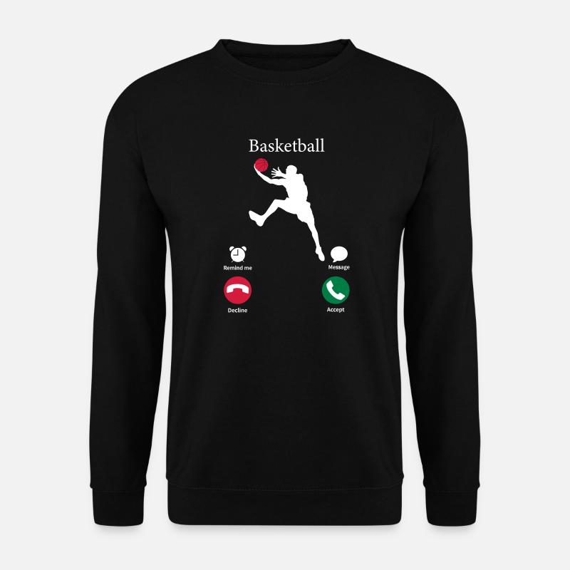 Basketball is calling - Unisex Pullover - Schwarz