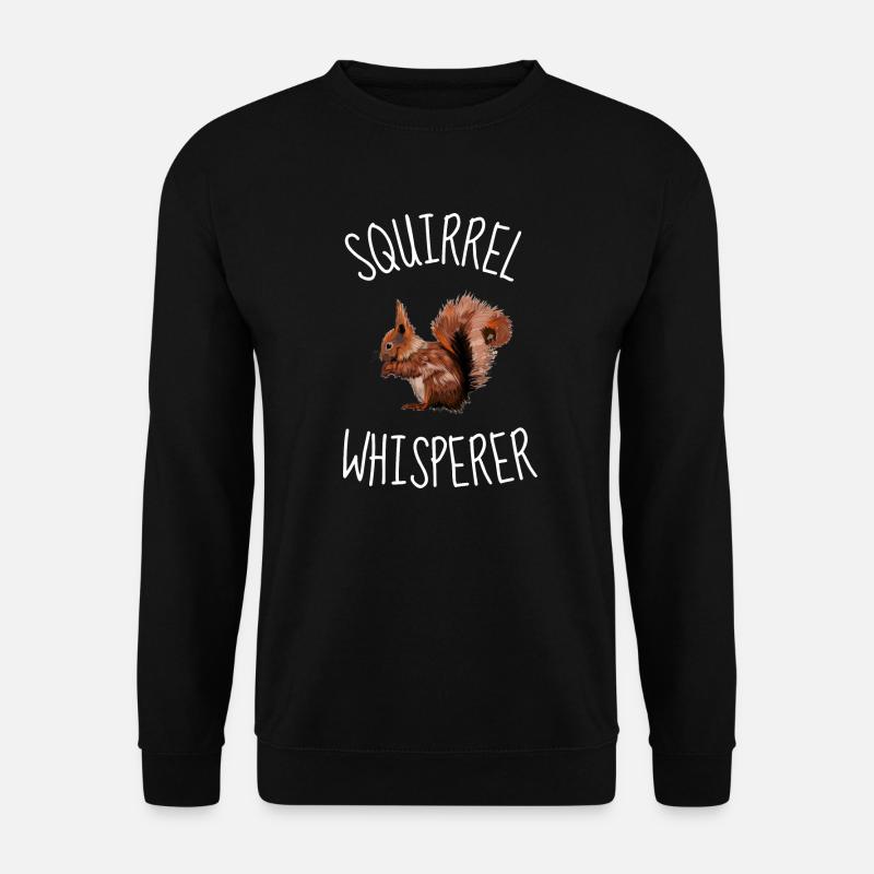 Rodent Squirrel - Unisex Sweatshirt - black
