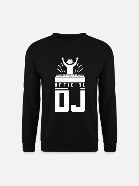 DJ Spruch Turntables - Unisex Sweatshirt - black