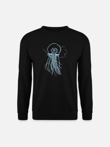 Qualle - Unisex Pullover - Schwarz