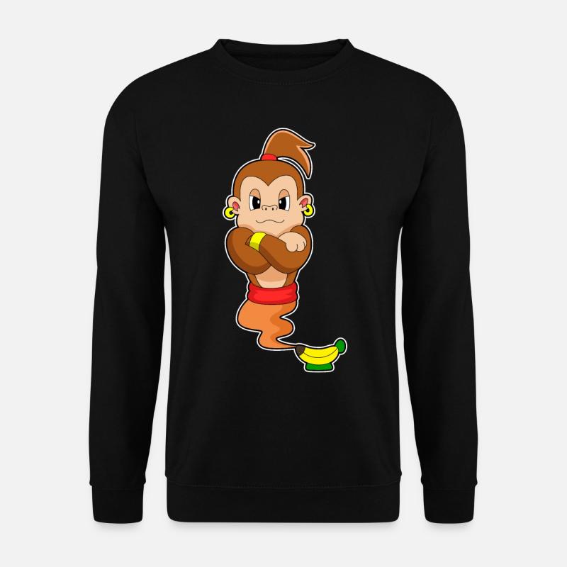 Monkey Genie - Unisex Sweatshirt - black