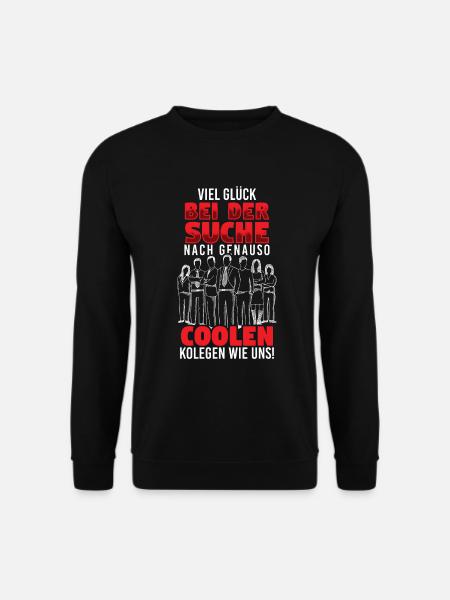 Jobwechsel Grafik Kollegin Coole Kollege Abschieds - Unisex Pullover - Schwarz
