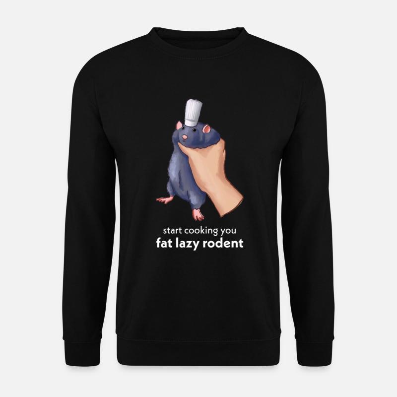 le rat - Sweat-shirt Unisexe - noir