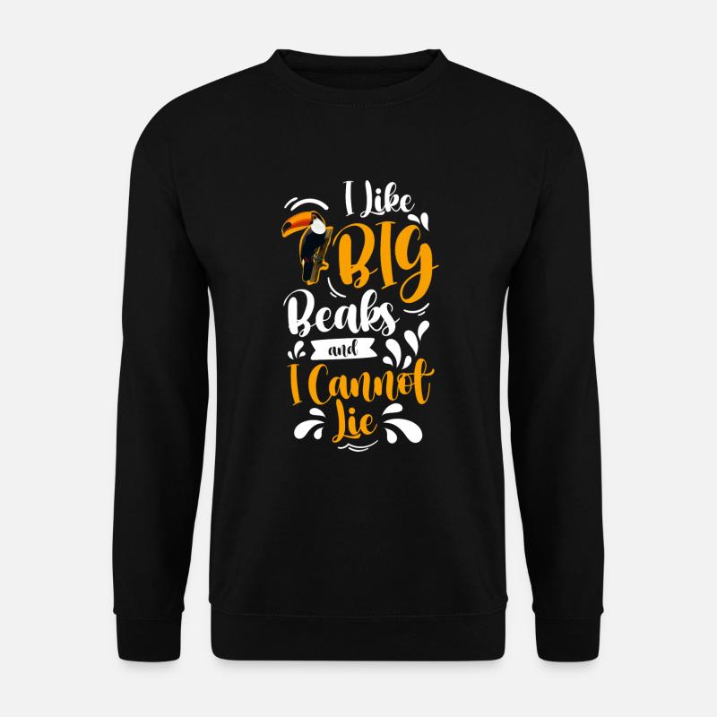 Toucan Rainforest Beak - Unisex Sweatshirt - black