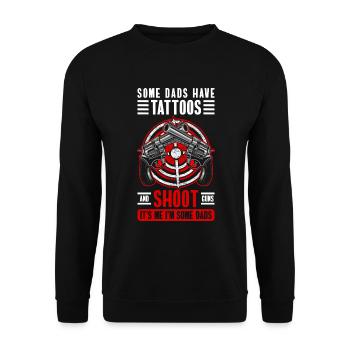 Club de tir Zone de tir Tir de chasse - Sweat-shirt Unisexe - noir - Devant - Alina (178cm) & Michal (187cm)