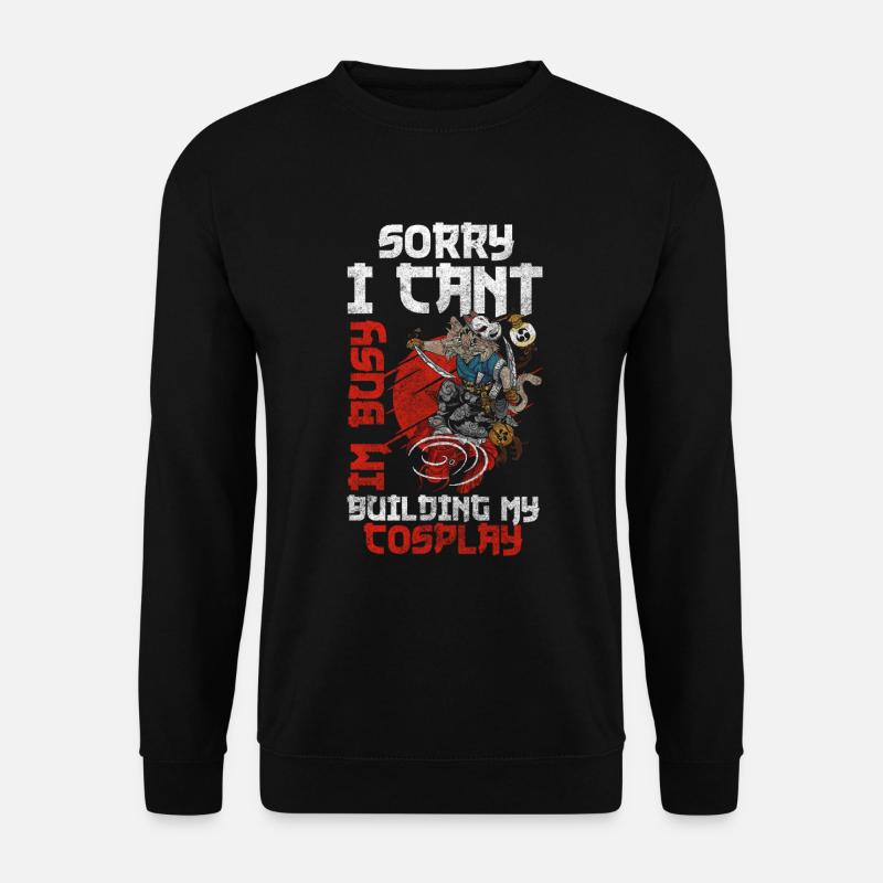Costume Anime Gaming Comic - Unisex Sweatshirt - black